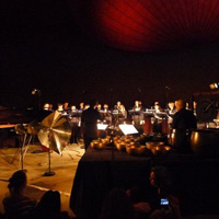 Concert Grand Palais Monumenta dans le leviathan d'Anish Kapoor